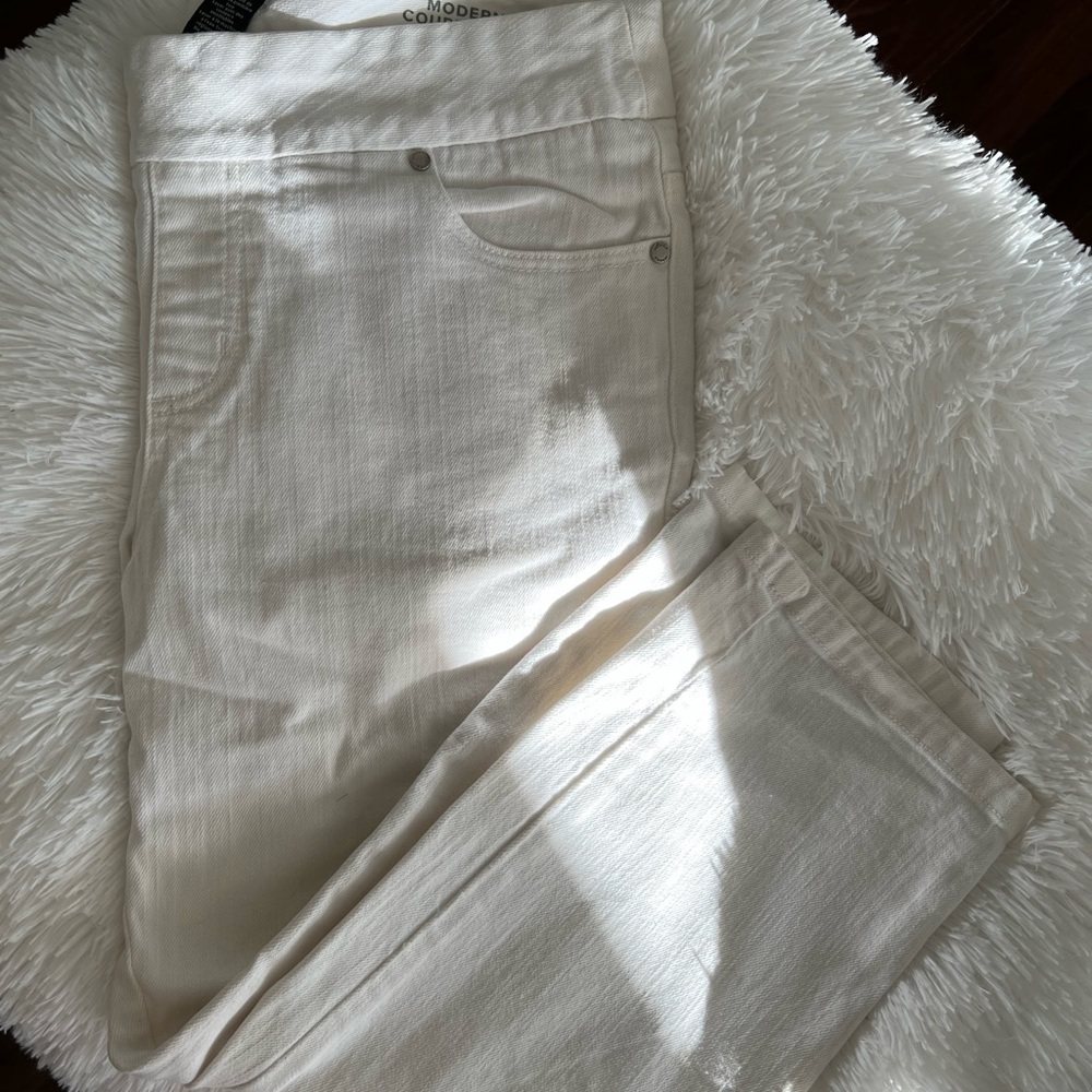 White jeans